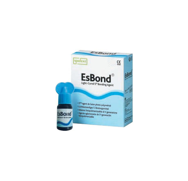 Es Bond 5ml adhésif de 5ème génération composé de glycerolate dimethacrylate et Hydroxyethylmethacrylate - uofti.com