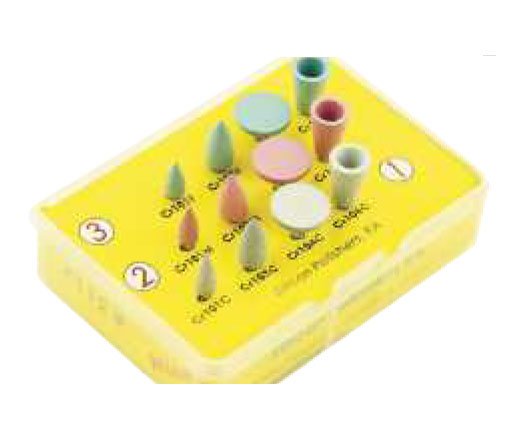 Kit 12 fraises de polissage porcelaine/dents naturelles - uofti.com