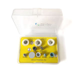 Kit 10 fraises et brosses RA polissage et finitions composites - uofti.com
