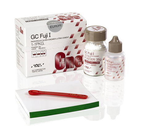 Pack Fuji One ciment verre ionomère définitif - uofti.com