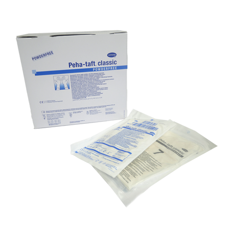 Gants Chirurgie sans Poudre en Latex Naturel | Peha taft Hartmann - uofti.com