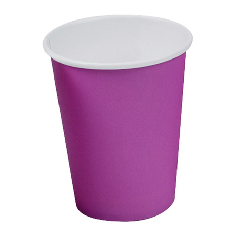 Gobelets papier fushia 180 ml - Carton de 2000 | Medibase - uofti.com