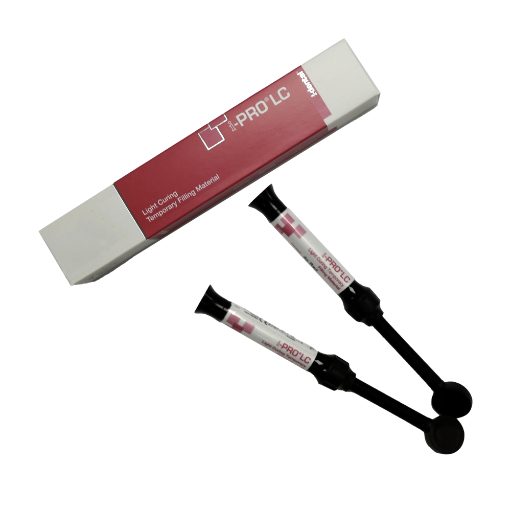 L'I-PRO LC Obturation Temporaire Photopolymérisable est une solution avancée conçue pour le remplissage temporaire des caries dentaires. Grâce à sa formule photopolymérisable, ce produit offre une prise rapide, une adhérence exceptionnelle à la surface de la dent et une durabilité remarquable.