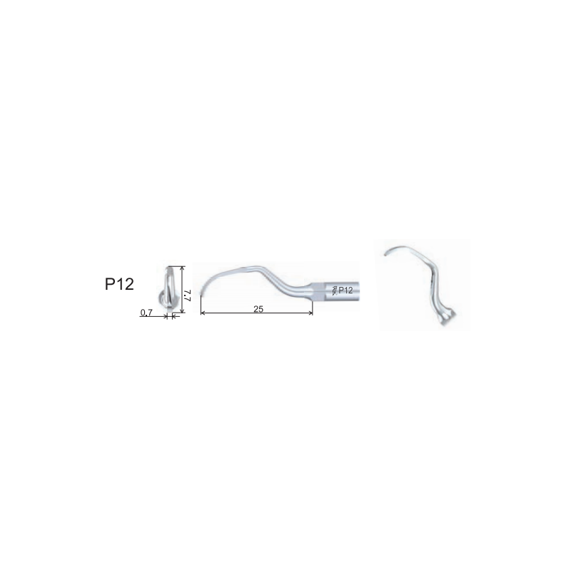 Insert PD12 compatible Satelec - WOODPECKER - uofti.com