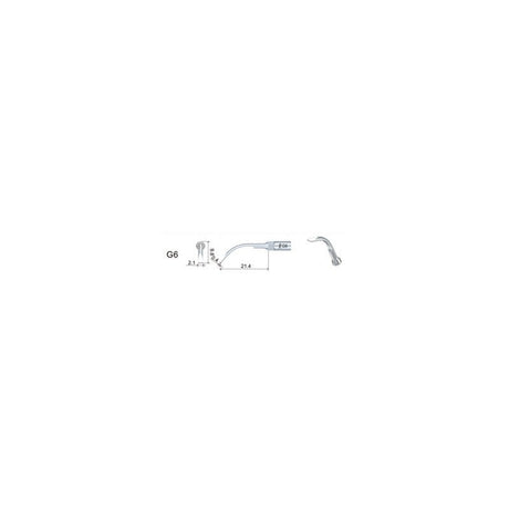Insert GD6 compatible Satelec ultrarésistant UR - WOODPECKER - uofti.com