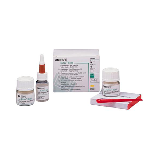 Ketac bond 3M Ciment verre ionomère poudre, liquide et ou kit - 3M - uofti.com