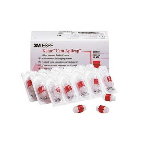 Ketac Cem Aplicap 3M Ciment verre ionomère kit et ou capsules - uofti.com