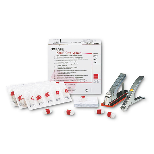 Ketac Cem Aplicap 3M Ciment verre ionomère kit et ou capsules - uofti.com