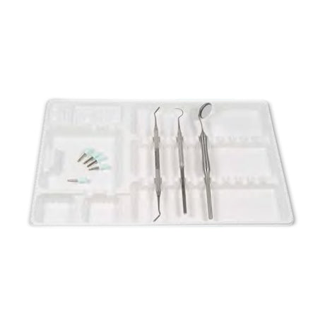 Lot de 400 plateaux jetables en plastique 280x180mm type 5 - uofti.com