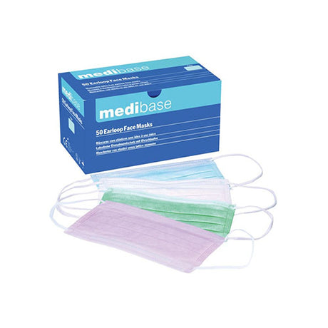 Masques x50 - Différents coloris - MEDIBASE - uofti.com