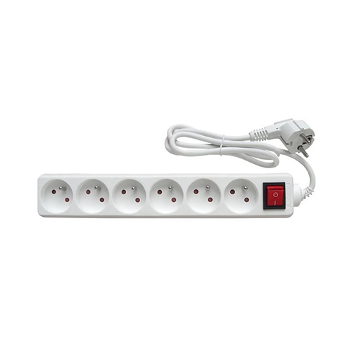 Bloc multiprise 6 prises avec interrupteur - uofti.com