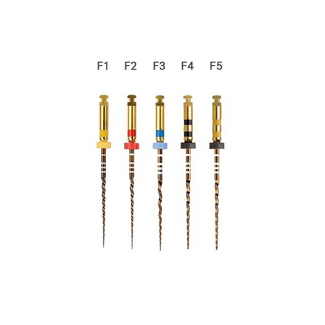 Pack de 6 limes ProTaper Gold de Dentsply Sirona - uofti.com