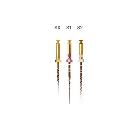 Pack de 6 limes ProTaper Gold de Dentsply Sirona - uofti.com