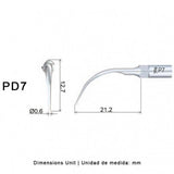 Insert PD7 compatible Satelec - WOODPECKER - uofti.com