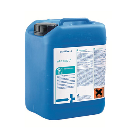 Rotasept – Solution prête à l’emploi pour désinfection rapide des fraises rotatives. Sans aldéhyde, sans rinçage, biodégradable. Flacon 2 L ou bidon 5 L - uofti.com
