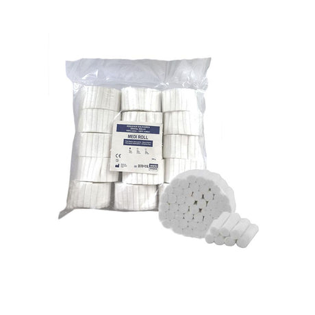 15 rouleaux de cotons salivaires 300g type 1 : diamètre 8mm - uofti.com