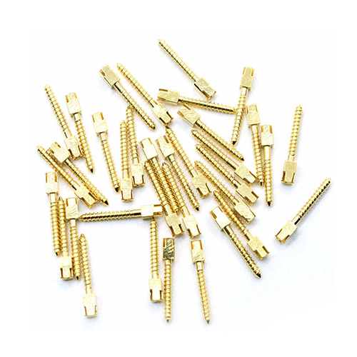 Gold Plated Screw Post