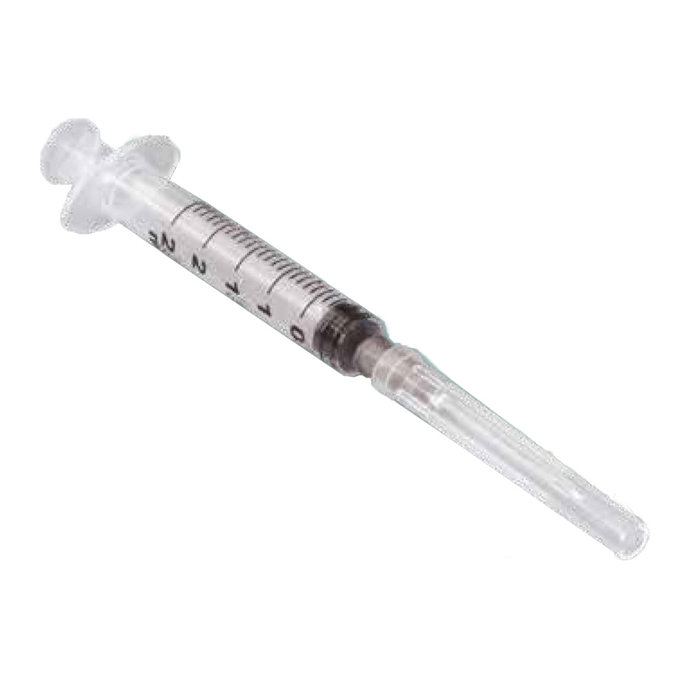 Lot de 100 seringues jetables avec aiguille 2,5 ml - Larident