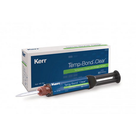 TempBond Clear Ciment provisoire en seringues - KERR - uofti.com