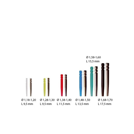 Coffret Excellence - Tenons et clavettes cylindro-coniques - DENTOCLIC ITENA - uofti.com